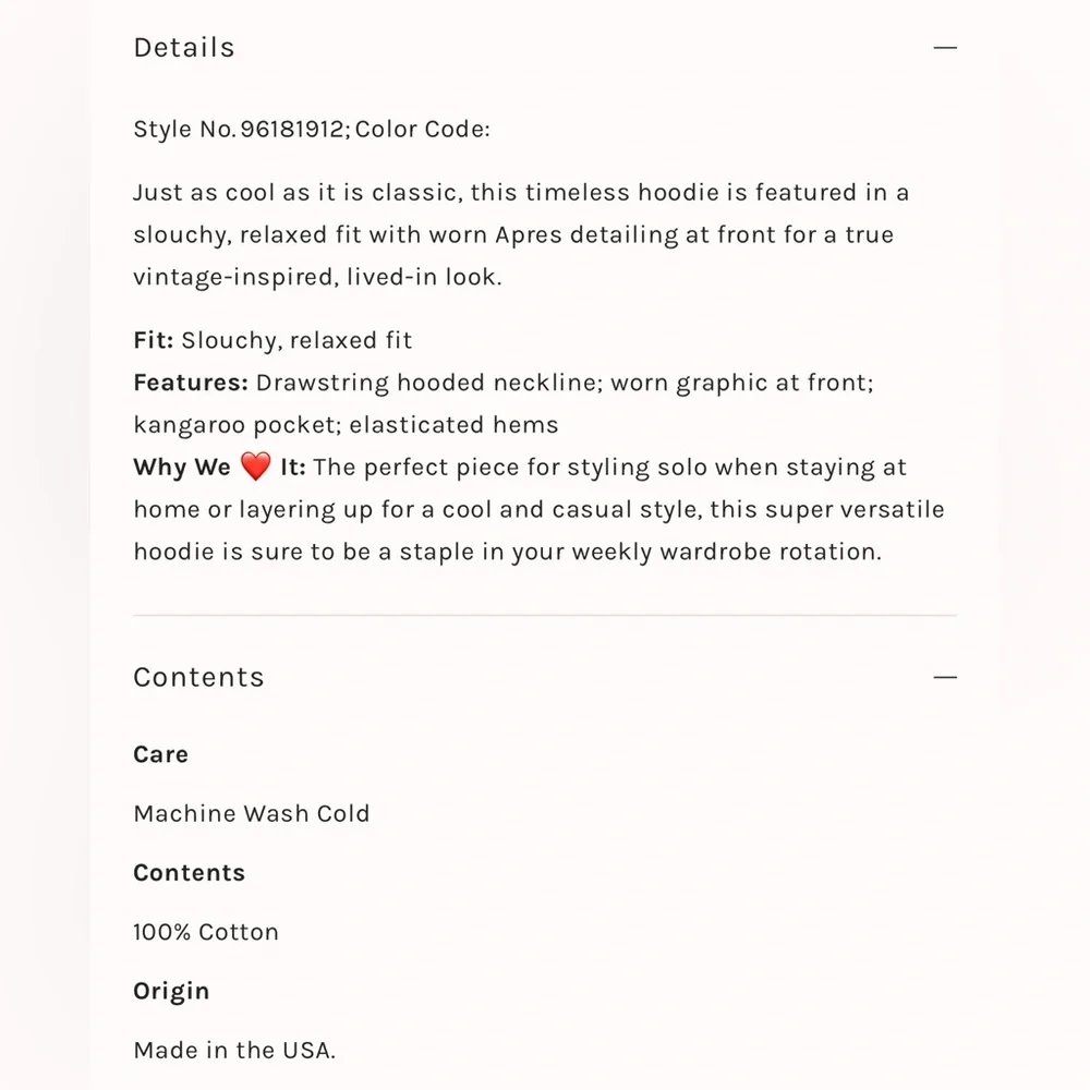 Free People Retrobrand Après Hoodie - Picture 3 of 7